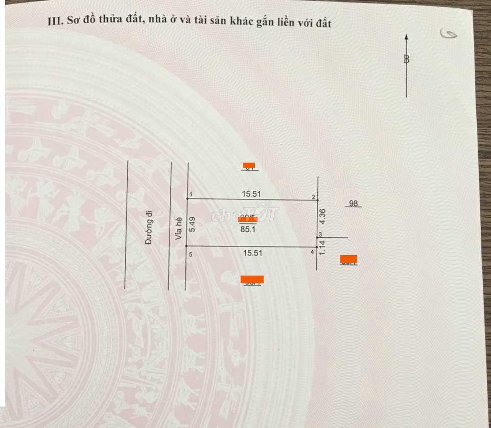 85m2 dịch vụ mặt tiền 5,5m vị trí đẹp lại yên, sơn đồng, hà nội