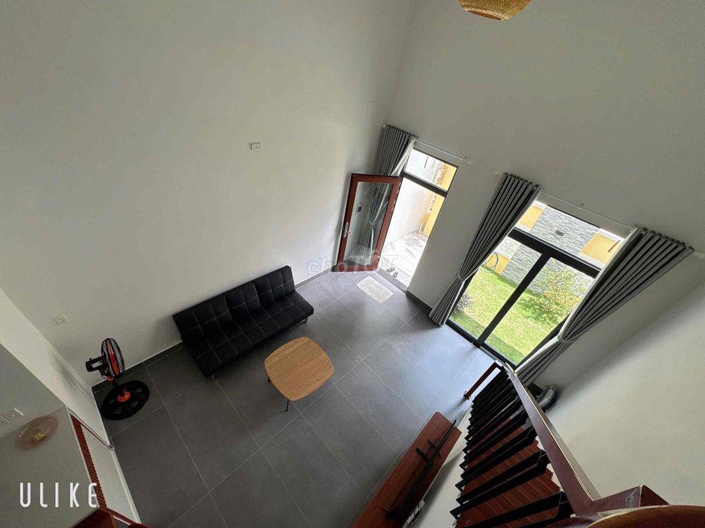 cho thuê nhà mới, sân vườn, sát biển