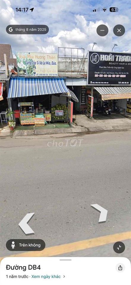 cần bán căn nhà mặt tiền DB4