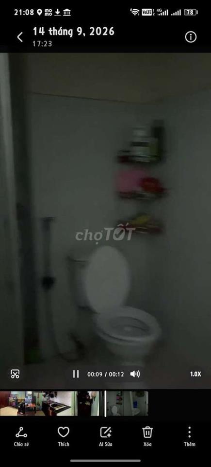 Cho thuê phòng tầng 12 Chung cư An Bình Bình Dương