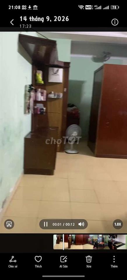 Cho thuê phòng tầng 12 Chung cư An Bình Bình Dương