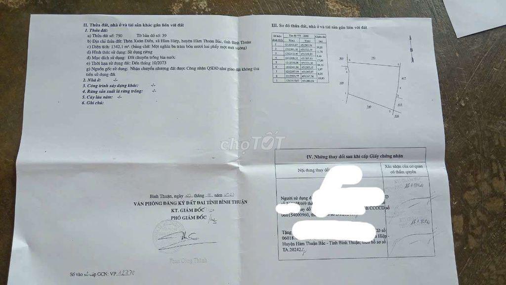 chính chủ cần bán đất