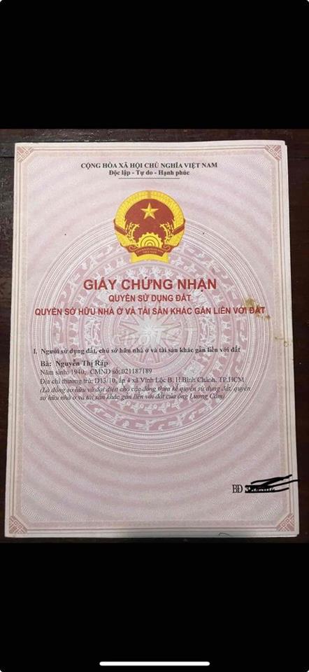 chính chủ cần bán nhà cấp 4 5.8/19