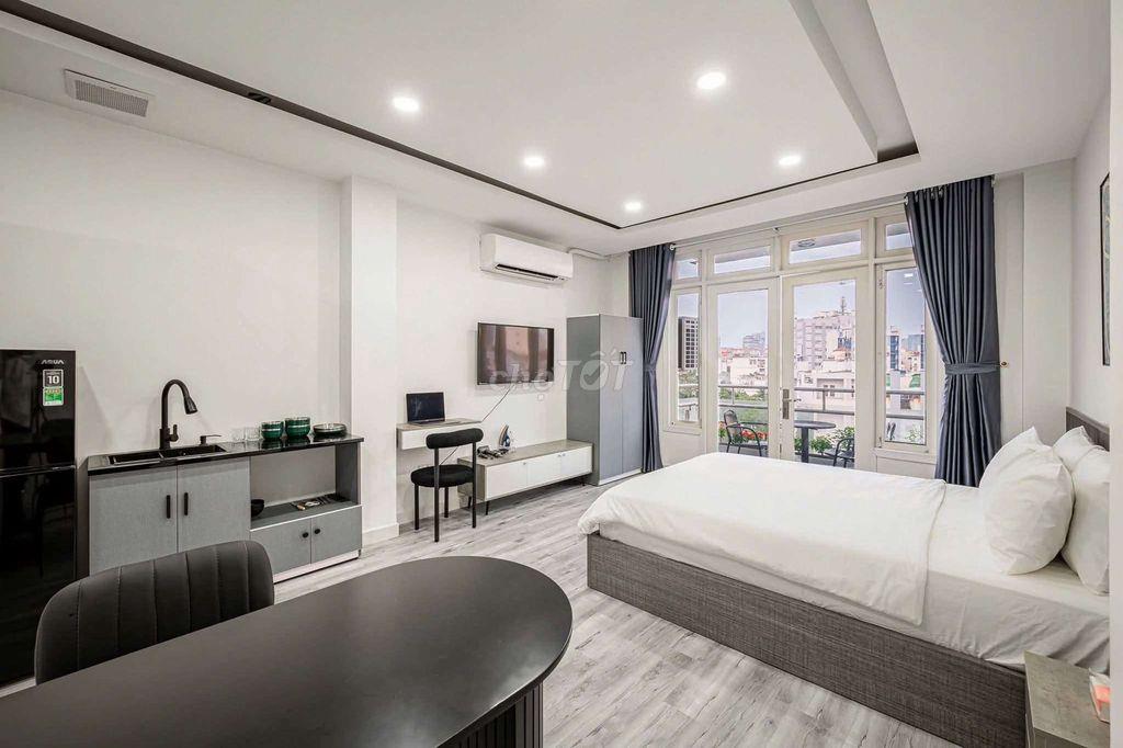 🔥CĂN HỘ FULL NỘI THẤT_BAN CÔNG_BẢY HIỀN_MỚI XÂY_GẦN E TOWN, K300🔥