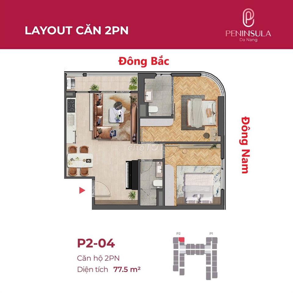 Căn *** tầng 4 có giá thấp hiện tại giá gốc 4,979 tỷ