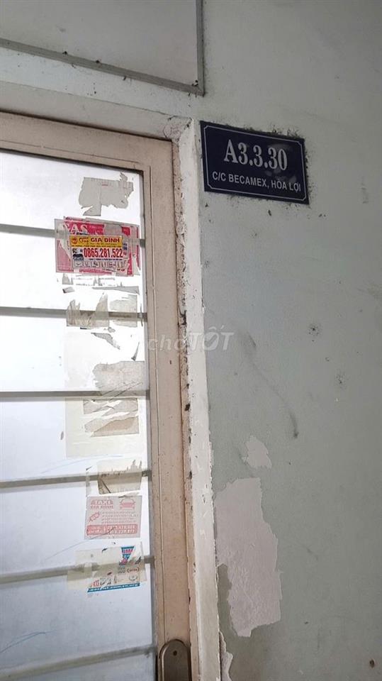 CHO THUÊ LẦU 2 NOXH BECAMEX HÒA LỢI