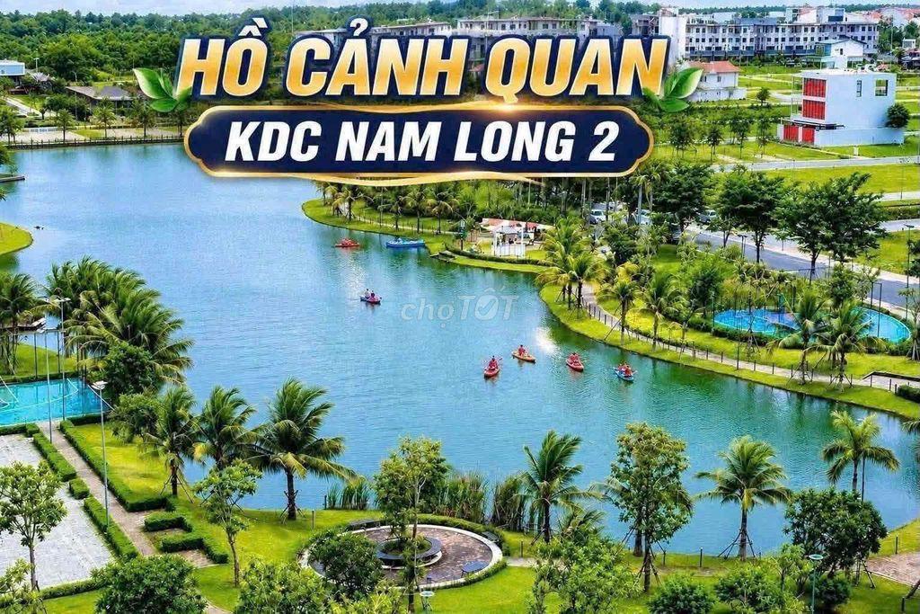 Bán Nền Biệt Thự 225m2 đường N19 KDC Nam Long 2 CENTRAL LAKE CẦN THƠ