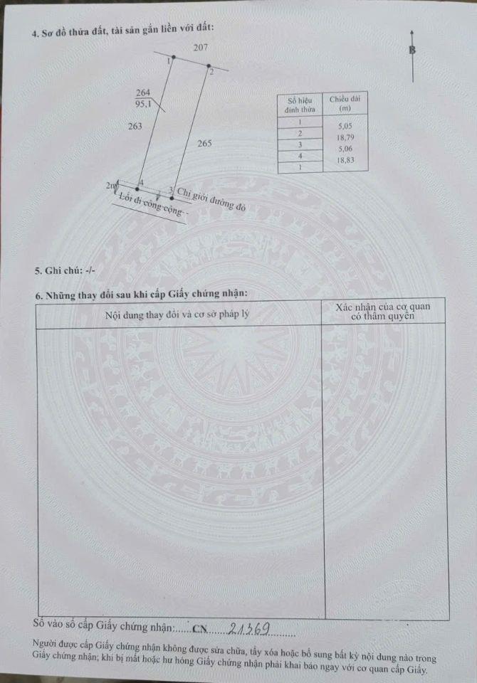 Bán đất thổ cư hẻm xe hơi đường Lộc trung 