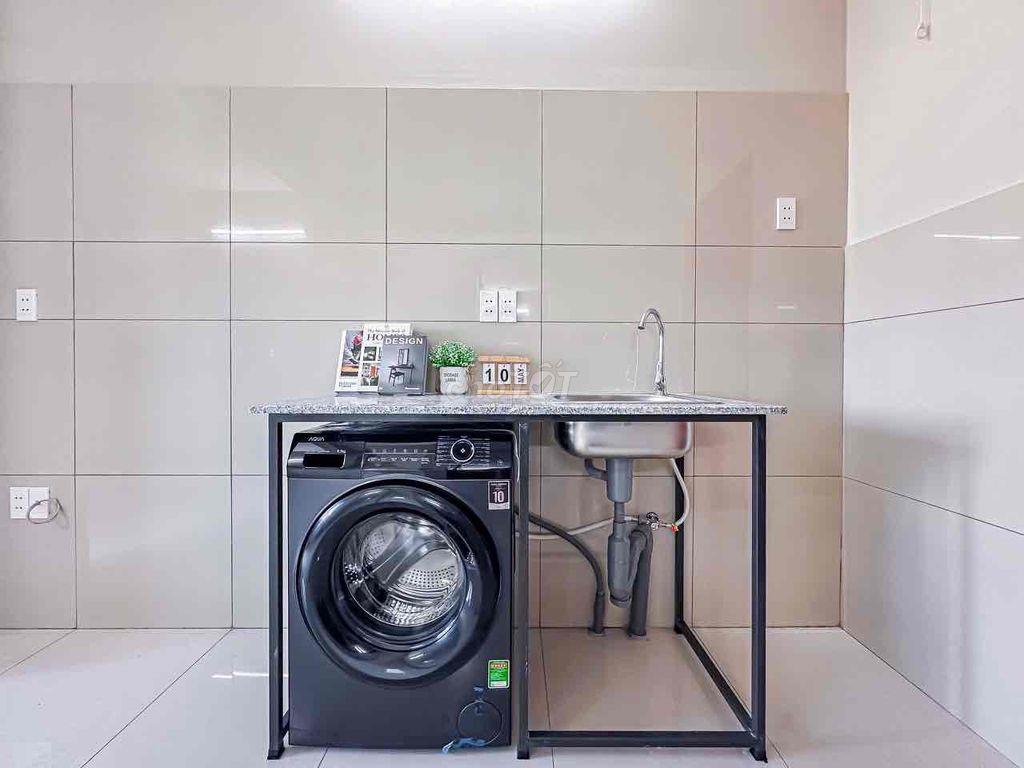 🏡STUDIO MÁY GIẶT RIÊNG, MÁY LẠNH - SÁT BÊN UEH, VHU