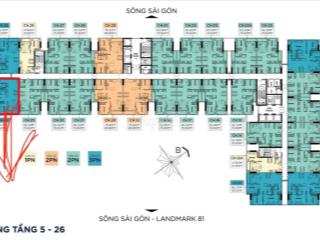 Chuyển nhượng căn 3PN-2WC rộng 92.1m2 dự án Symlife