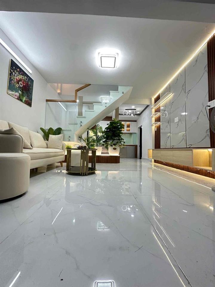 Nhà 1/ Đường Lê Thiệt. - Phú Thọ Hoà - tân phú  đúc 3 tầng nhà mới