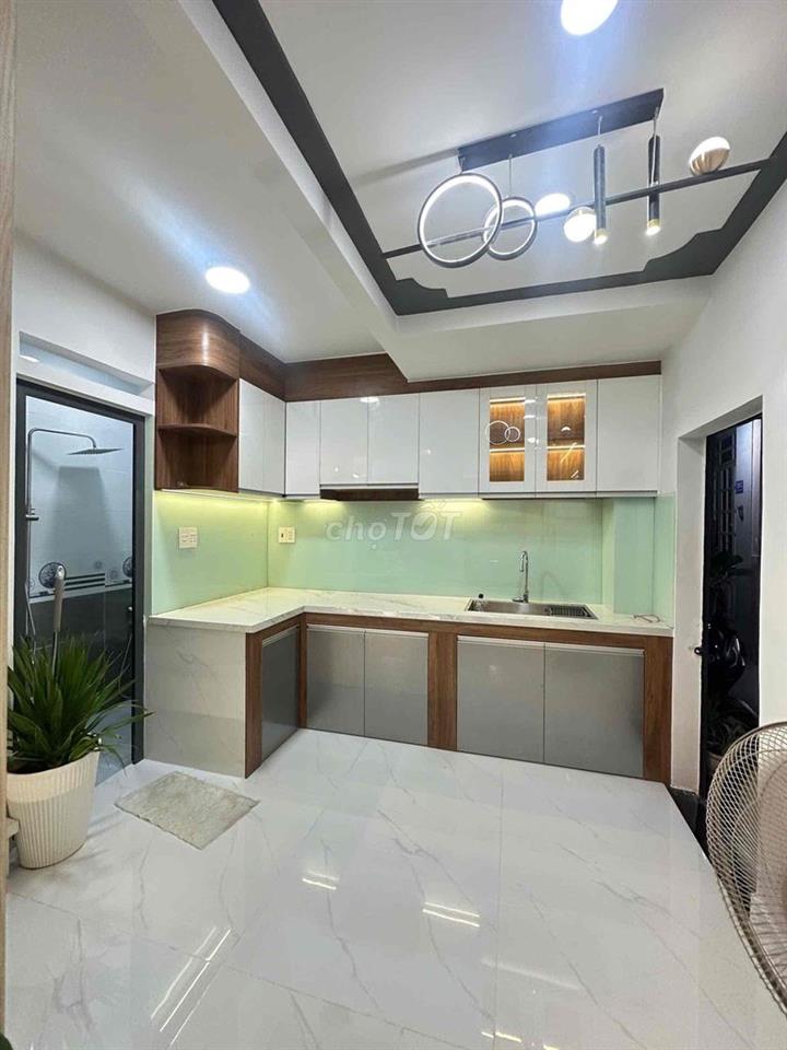 Nhà 1/ Đường Lê Thiệt. - Phú Thọ Hoà - tân phú  đúc 3 tầng nhà mới