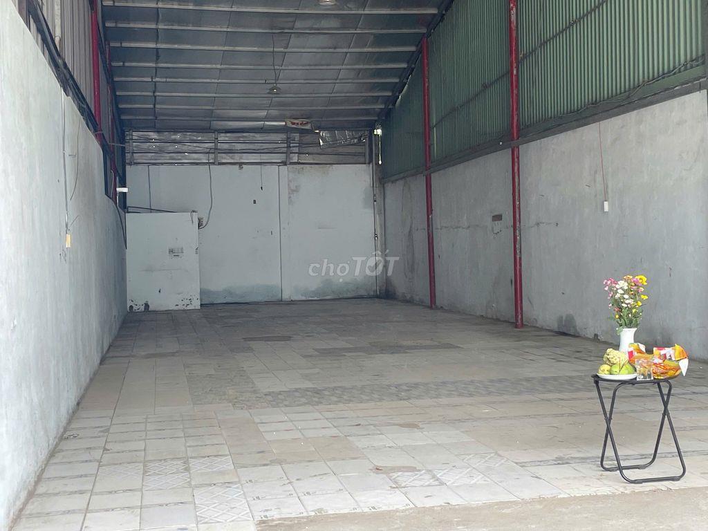 kho xưởng cho thuê MT xe container, 200m2, giá 12tr/ tháng