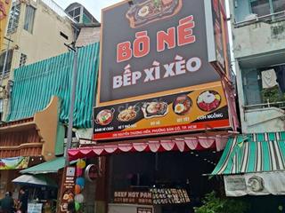 Mặt tiền nguyên căn sẵn quán, vào bán có doanh thu liền.