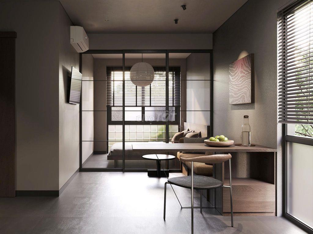 Căn Hộ Studio - Vách Kính Hiện Đại - Full Nội Thất - Trung Sơn Gần Q1,