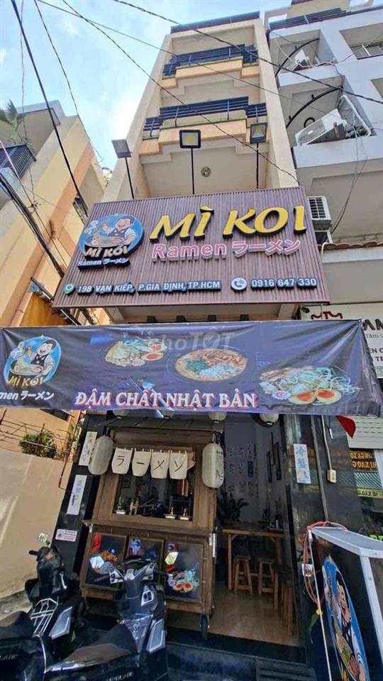 SANG QUÁN HOẶC SANG MẶT BẰNG VỊ TRÍ ĐẮC ĐỊA 198 VẠN KIẾP (BÌNH THẠNH)