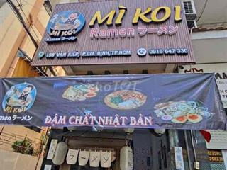 SANG QUÁN HOẶC SANG MẶT BẰNG VỊ TRÍ ĐẮC ĐỊA 198 VẠN KIẾP (BÌNH THẠNH)