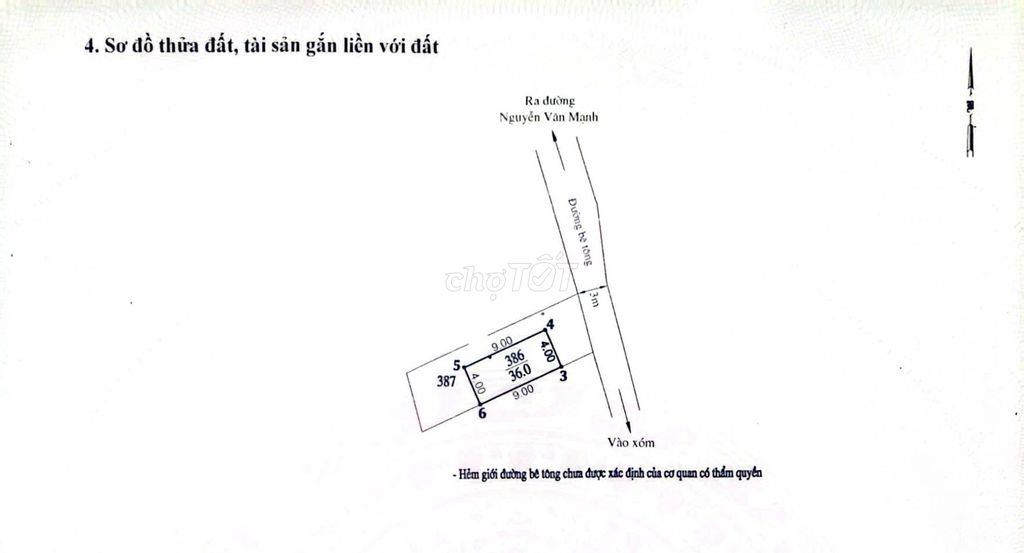 Chính chủ bán nhà đất 112,8m² Cần Giờ – gần Vinhomes ~500m