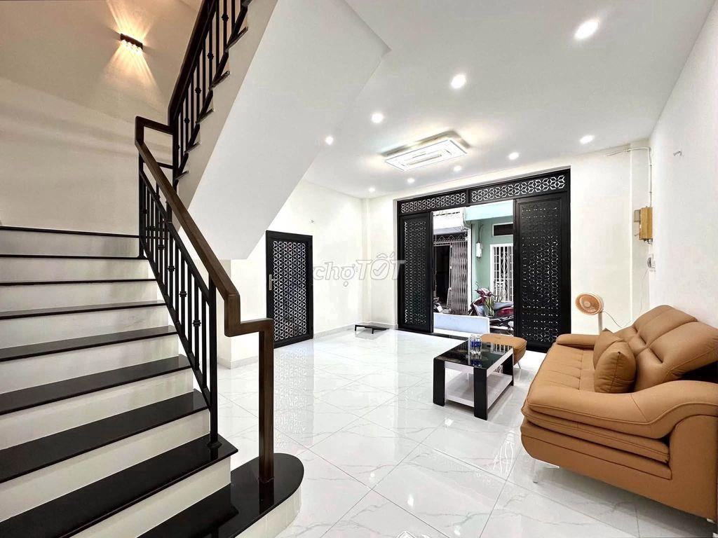 Bán nhà 4 tầng 5PN 59m2 gần chợ Cây Quéo Gò Vấp