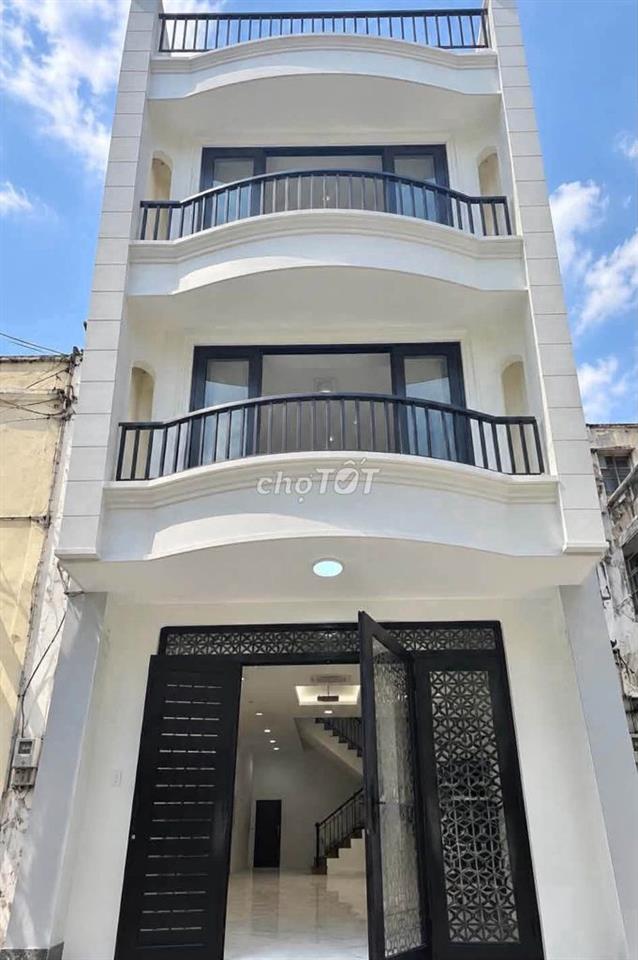 Bán nhà 4 tầng 5PN 59m2 gần chợ Cây Quéo Gò Vấp