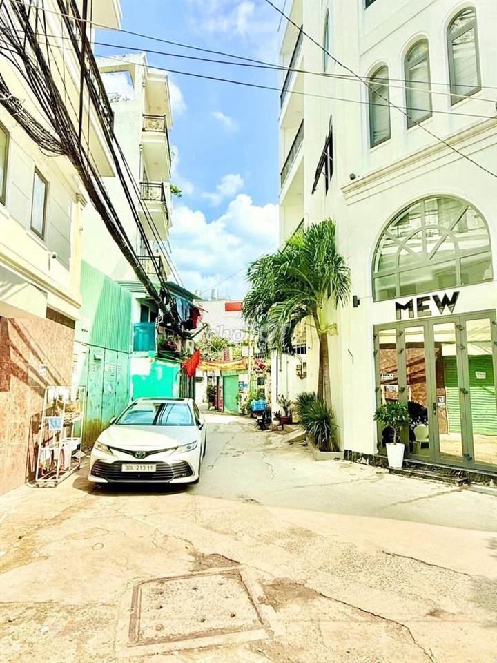 bán nhà 5 tầng hẻm xe hơi nơ trang long bình thạnh 40m2