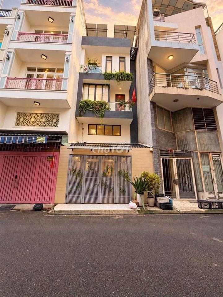 bán nhà 4 tầng hẻm xe tải gần chợ phạm văn hai 66m2