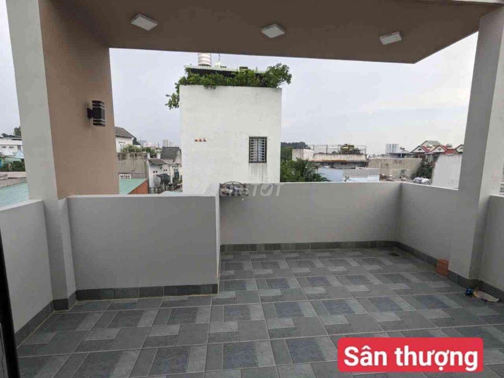 NHÀ  1SẸC 3LAU 3PN 4WC SÂN XE  HƠI  CHỈ 6.3TY