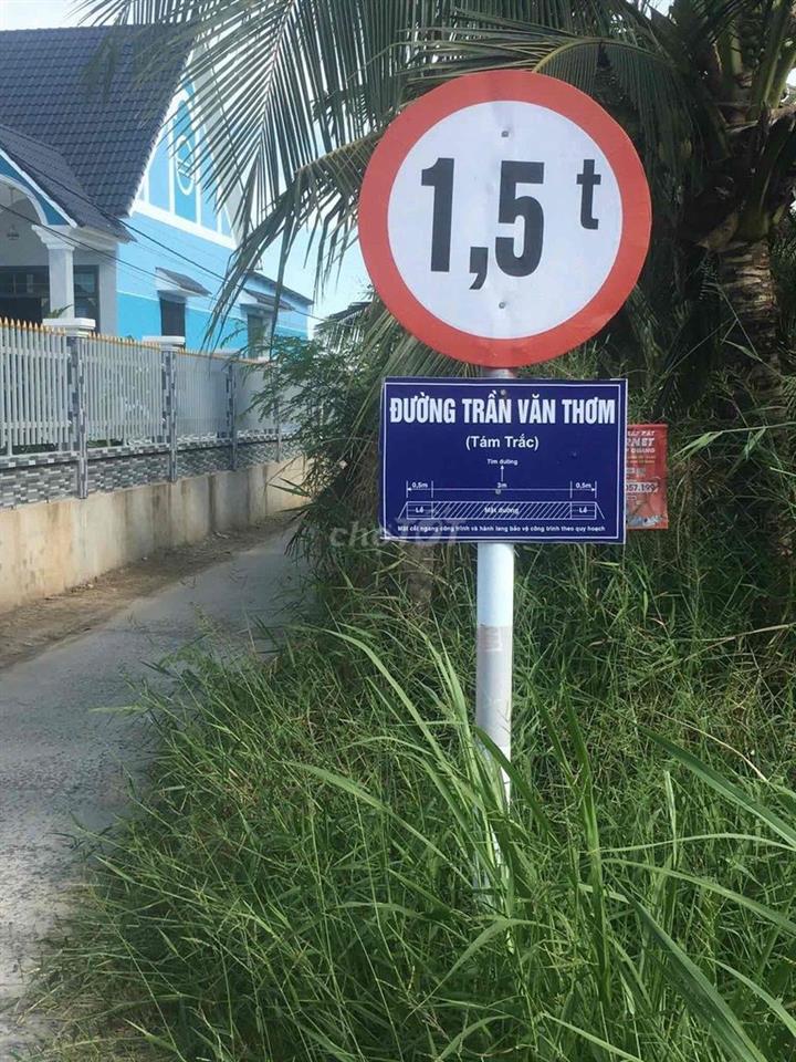Bán đất đường Trần Văn Thơm - 1 xẹt đường Thanh Nhung, Phước Trung.