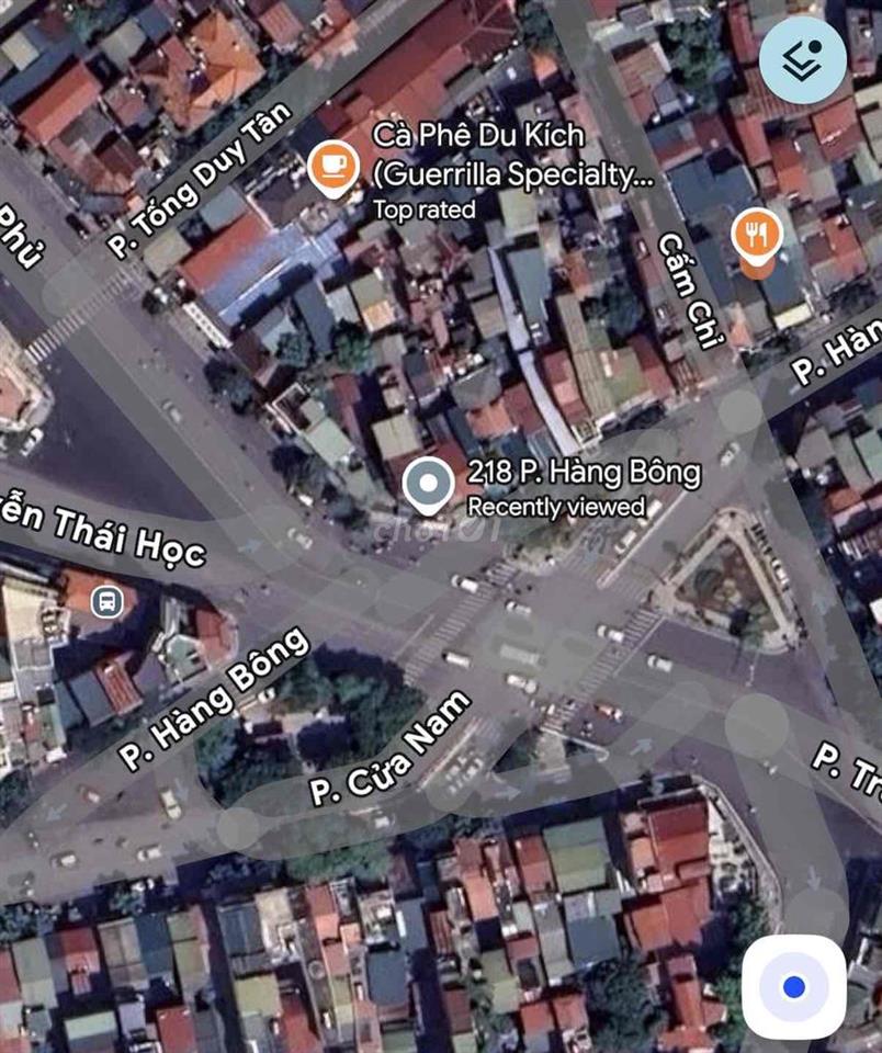 Ngã 5 Hàng Bông! Cc cho thuê mbkd tầng 1 dt 50m