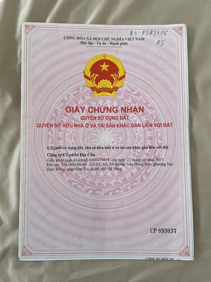 🔥 BÁN LÔ ĐẤT ĐẸP HÒA QUÝ – NGŨ HÀNH SƠN, ĐÀ NẴNG | 5,2 TỶ
