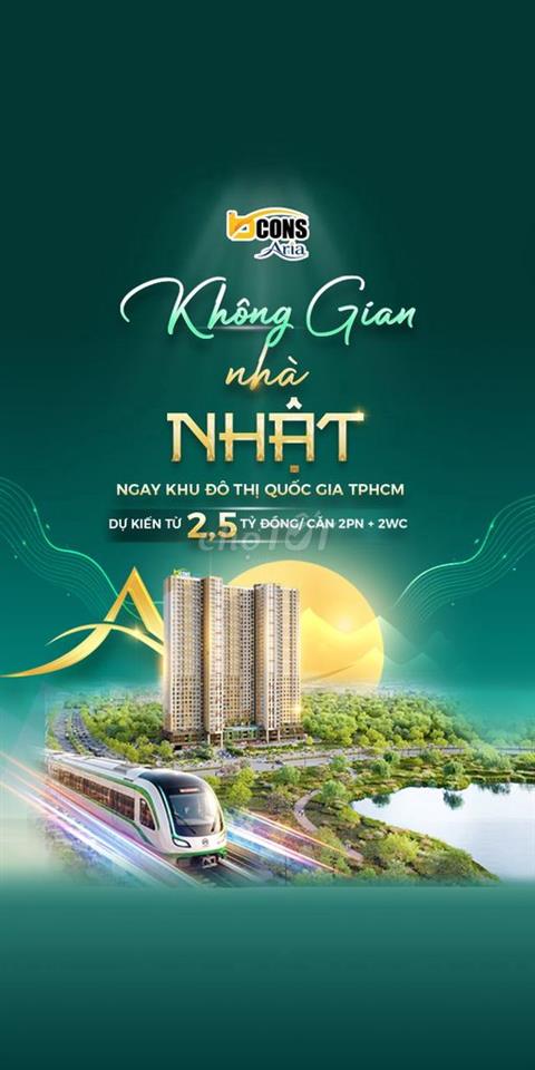 BCONS ARIA – CĂN HỘ CHỈ TỪ 2,6 TỶ ĐỒNG!🔥