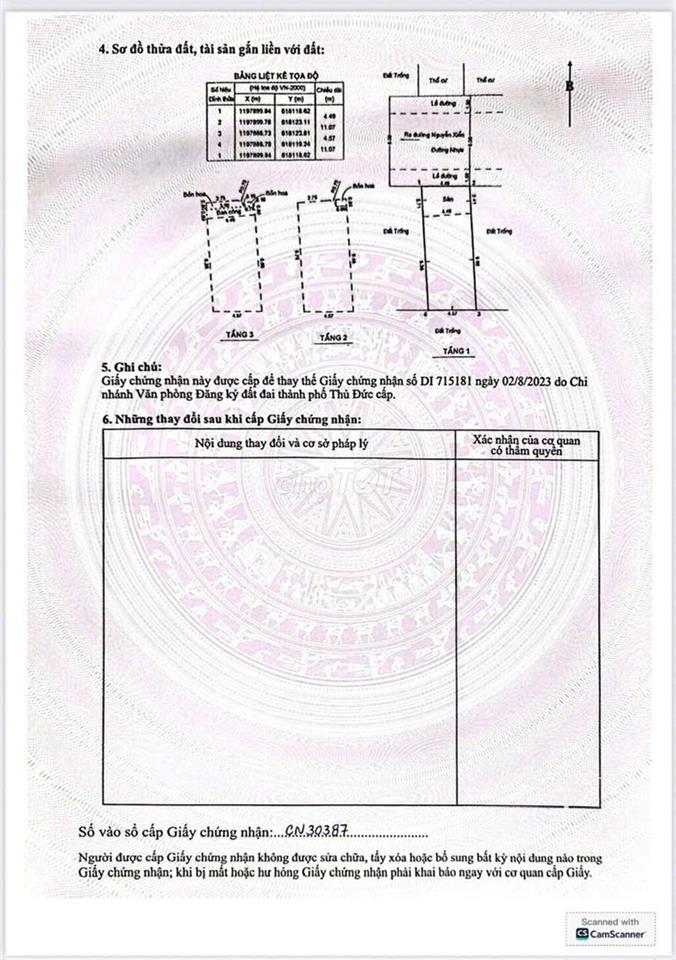 Bán nhà đường Lò Lu 50m2 1T- 2L giá 2 tỷ 480. Cách chợ 3p