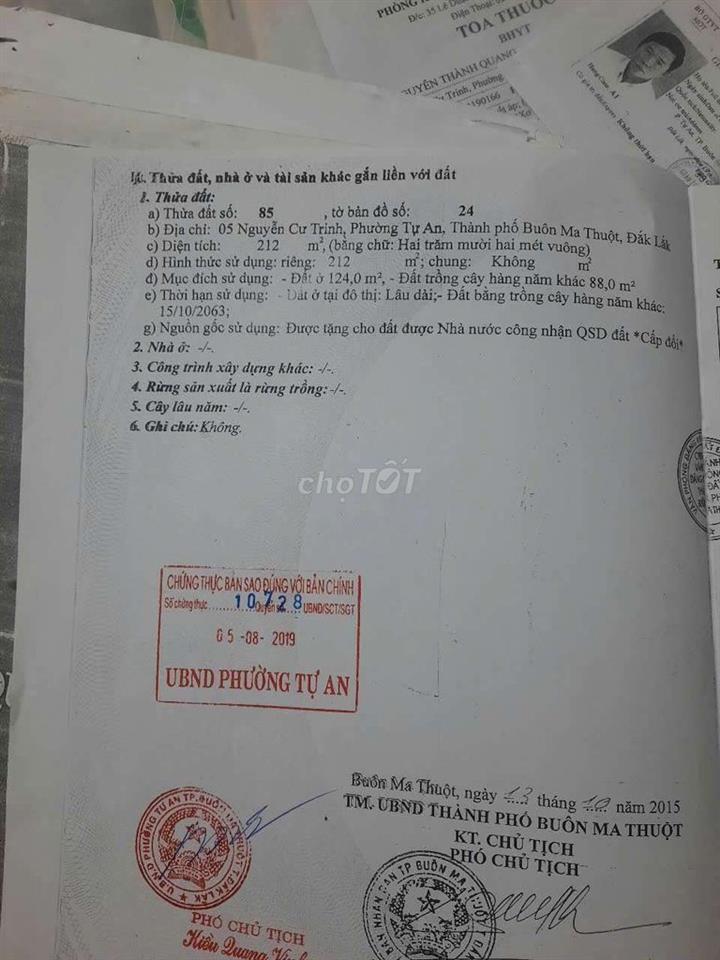 BÁN NHÀ 05 NGUYỄN CƯ TRINH