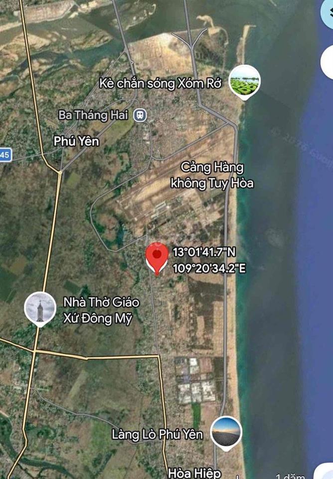 Nhà cấp 4 gần sân bay Tuy Hoà, 1/ Thăng Long, Uất Lâm, gần kcn