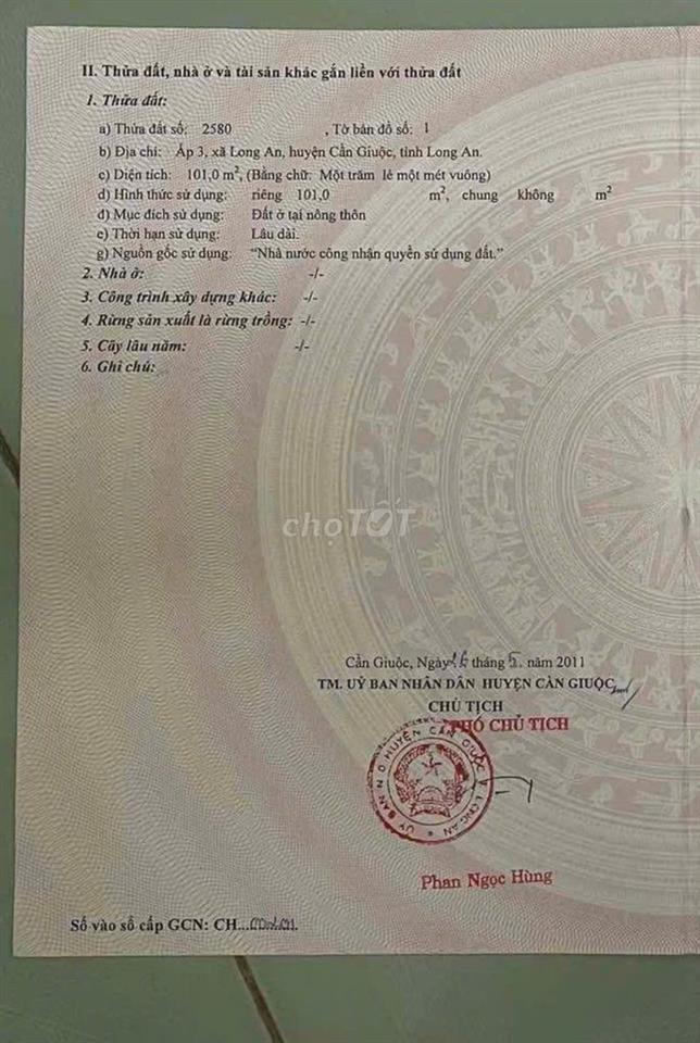 đất vĩnh tây cần giuộc long an