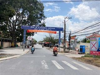 bán nền thổ cư 100% ,sổ hồng riêng ấp 4 lương bình, gần kcn thịnh phát