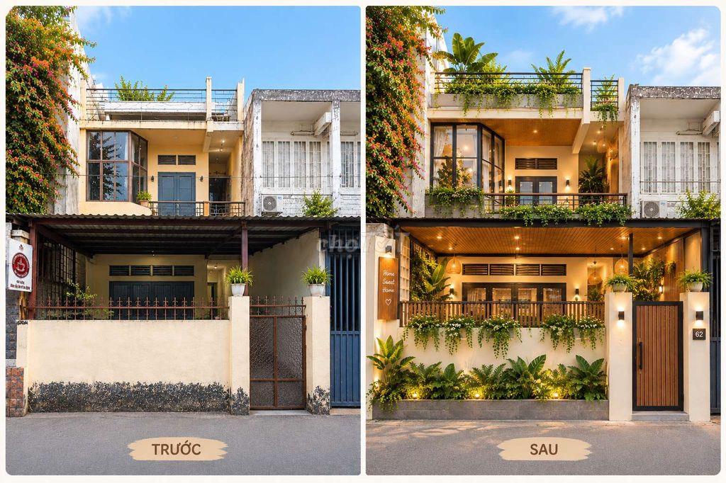 Đất Quang Trung 100m2 - hẻm thông - kết cấu nhà sẵn