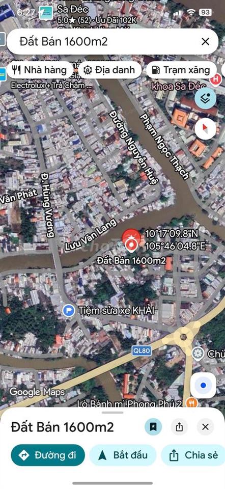 cần bán 1600m2 đất ( 900m thổ)