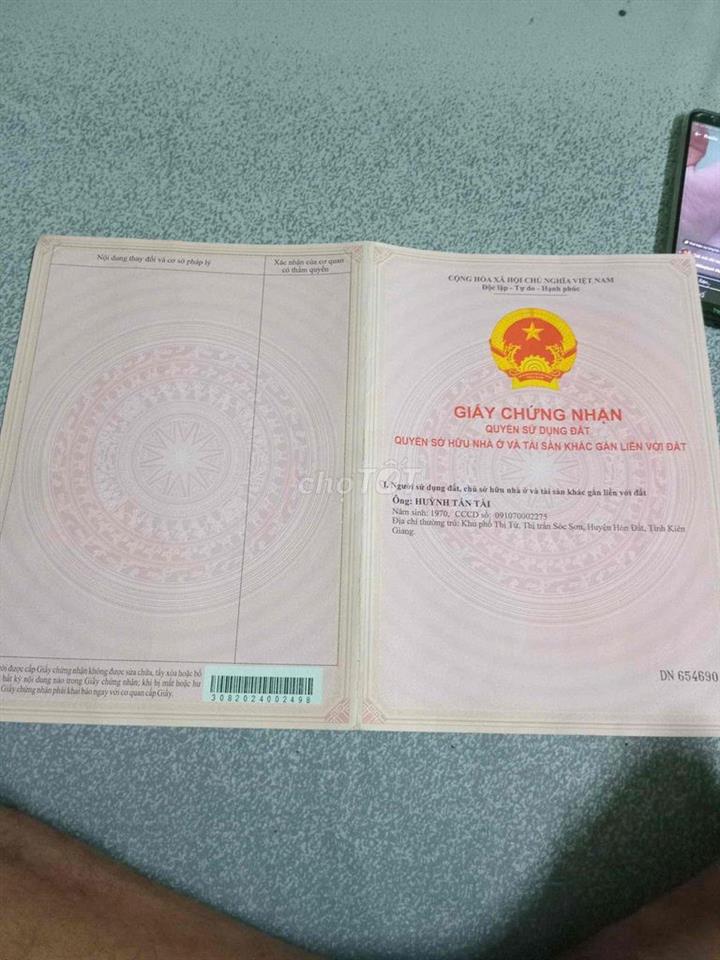 Bán Nhà Ngay Quốc Lộ 80 - Trung tâm thương mại Sóc Xoài