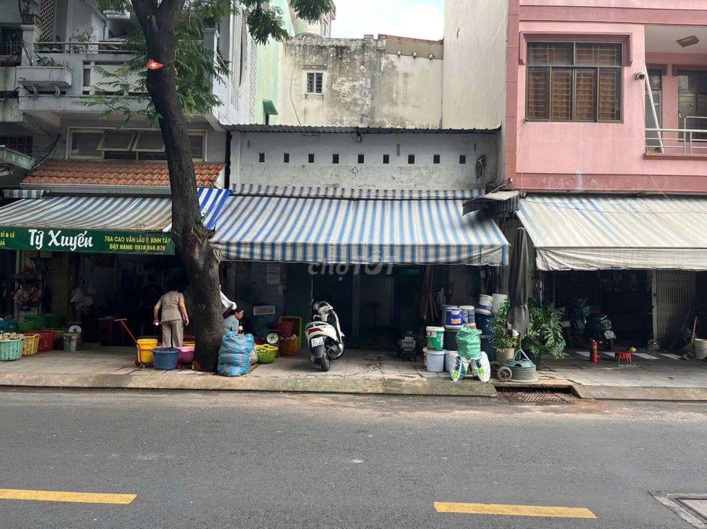 CHÍNH CHỦ CHO THUÊ NHÀ MẶT TIỀN 78A CAO VĂN LẦU