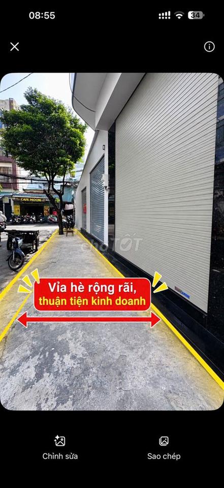 CHO THUÊ MẶT BẰNG GÓC 2 MẶT TIỀN HẺM - ĐƯỜNG 3/2, QUẬN 10