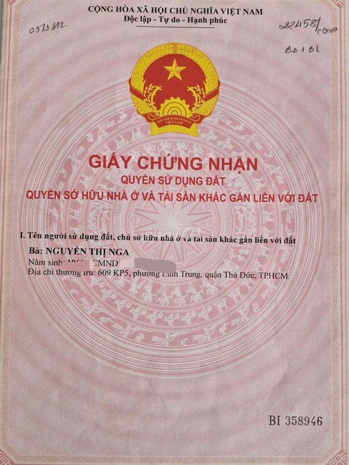CHÍNH CHỦ CẦN BÁN