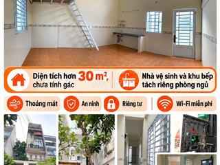 Cho thuê phòng trọ Hương Lộ 2, Bình Tân – Hơn 30 m²