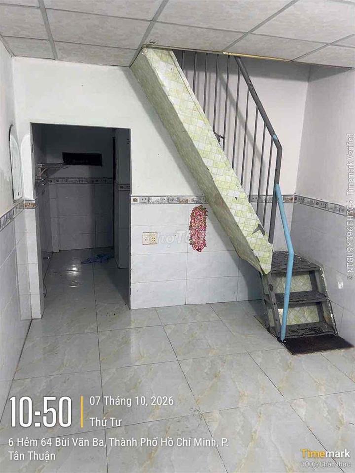 Cho thuê nhà hẻm 44B Bùi Văn Ba, Phường Tân Thuận, Quận 7 (cũ).