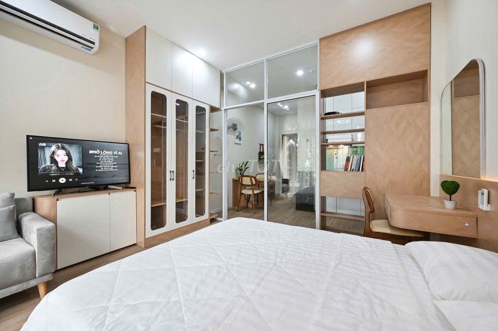 VỊ TRÍ TRUNG TÂM CHO THUÊ CĂN HỘ 1PN NỘI THẤT MỚI RỘNG RÃI THOÁNG MÁT