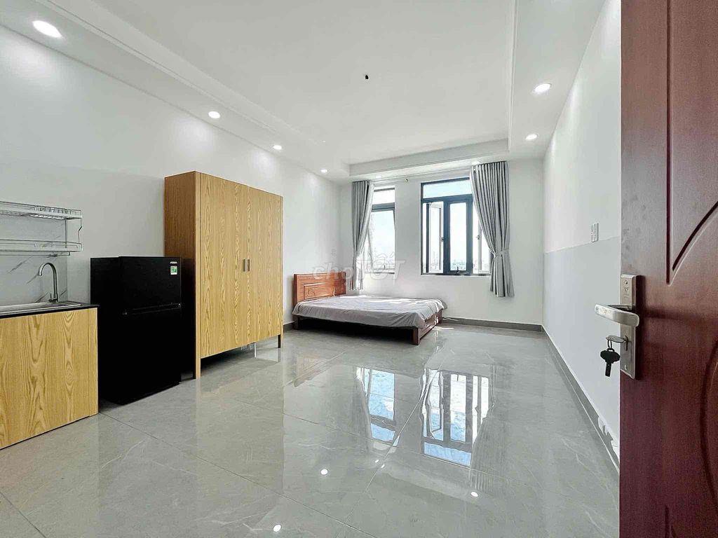 CHO THUÊ STUDIO CỬA SỔ TRỜI FULL NỘI THẤT-NGÃ TƯ GÒ MÂY-LÊ TRỌNG TẤN