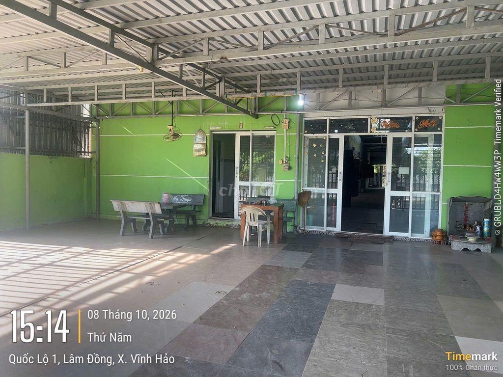 Cho thuê dãy phòng trọ mặt tiền QL1A gần Nhà máy nhiệt điện Vĩnh Tân