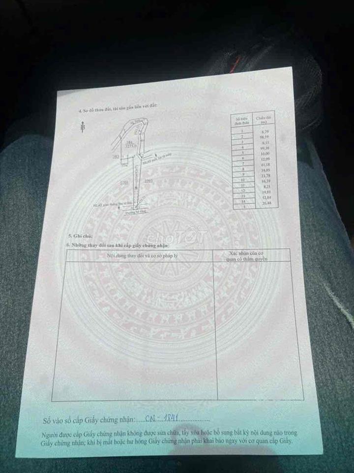 Chính chủ cần bán đất