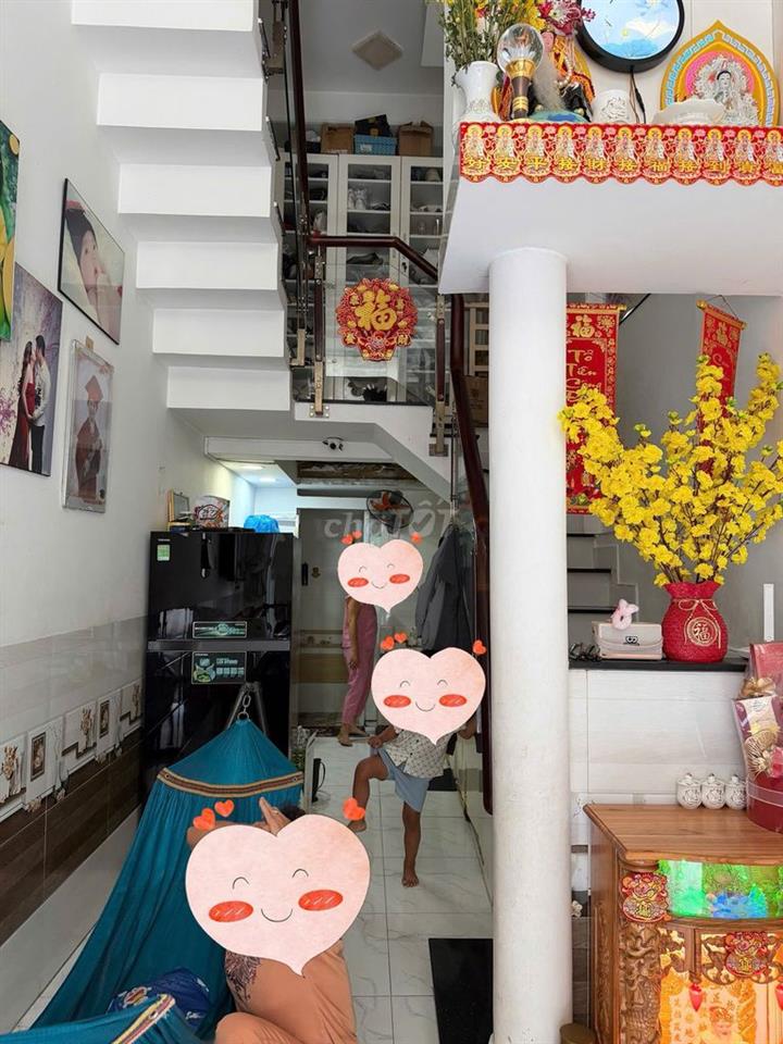 Bán nhà 417B/10 Hậu Giang, Phường 11, Quận 6. 23,3m2; 3 phòng ngủ