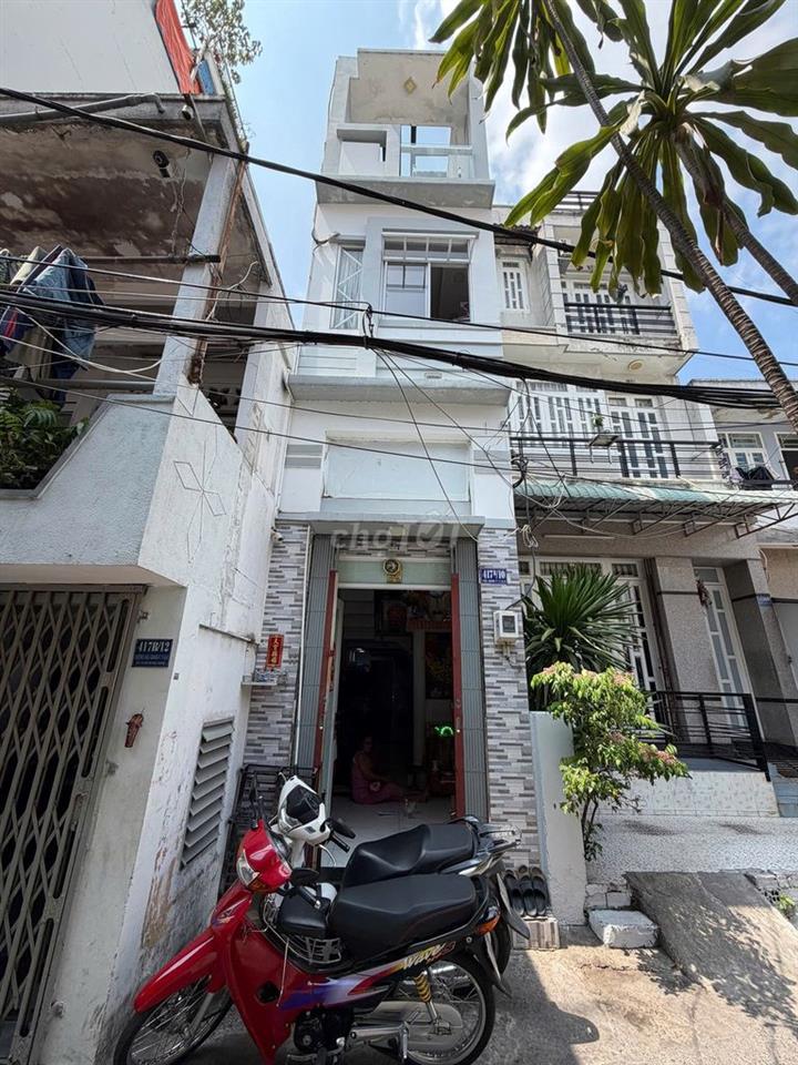 Bán nhà 417B/10 Hậu Giang, Phường 11, Quận 6. 23,3m2; 3 phòng ngủ